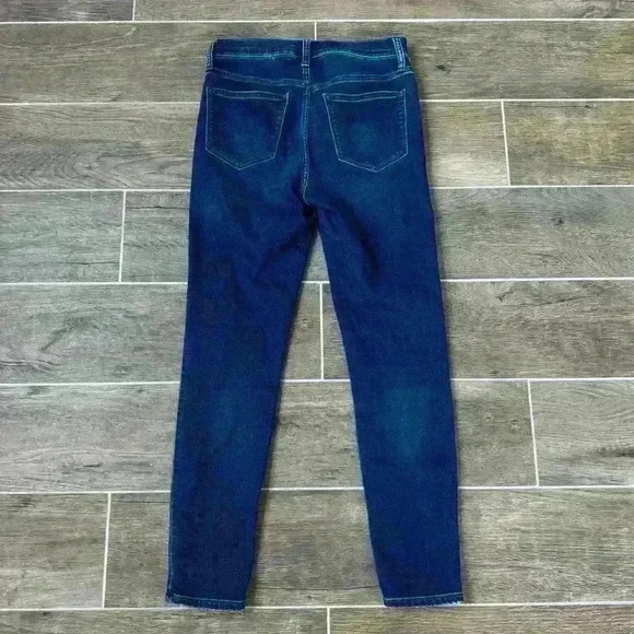 J. Crew 9" High Rise Skinny Ankle Jeans Women size 27 Stretch Denim Style AS161 - Picture 2 of 7